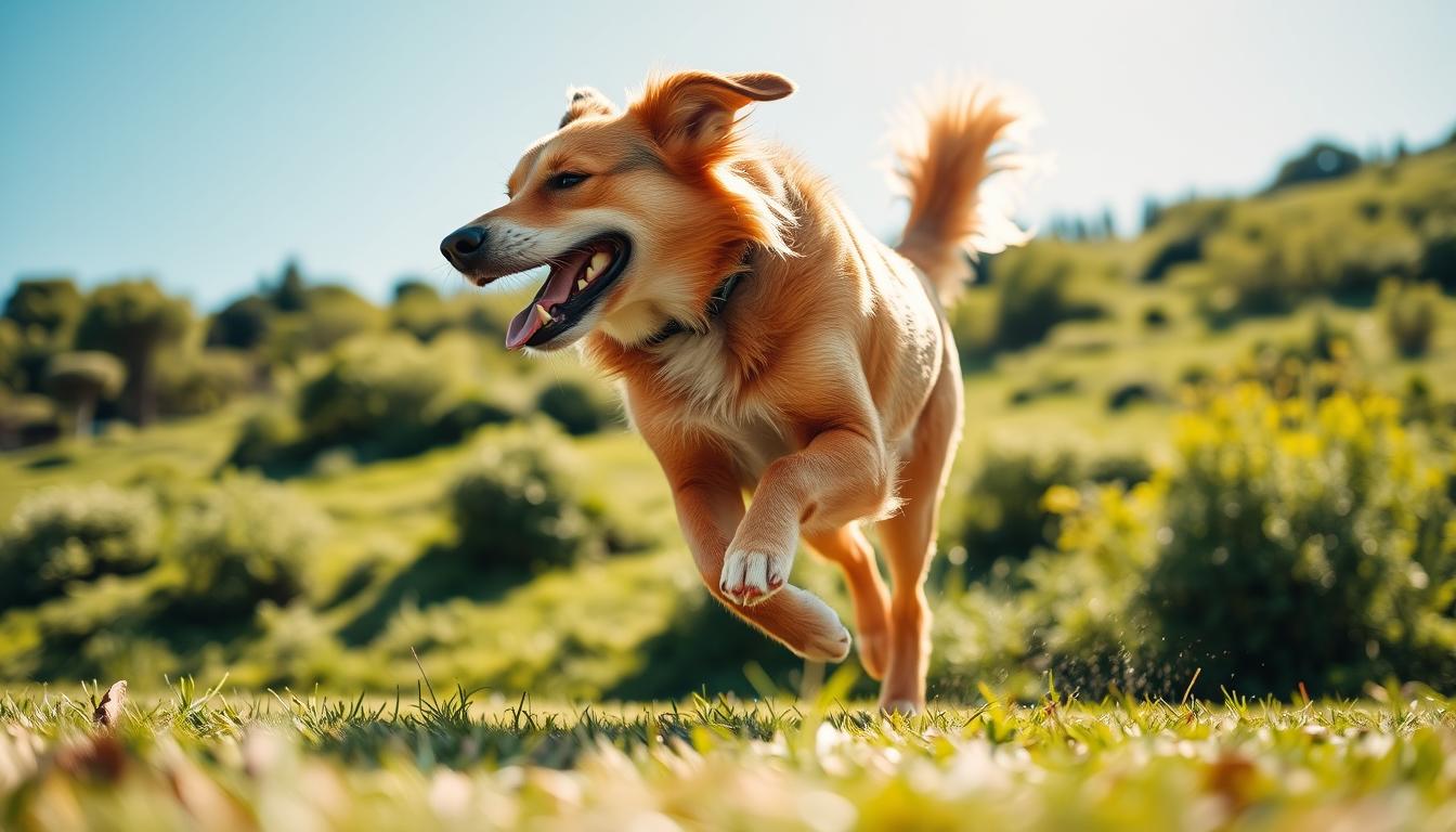 latihan fisik anjing