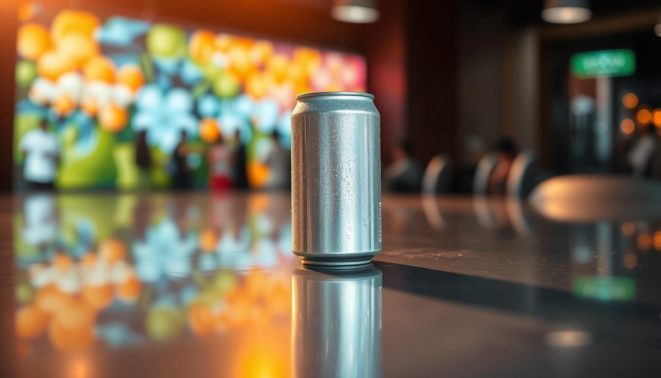 minuman kaleng dingin