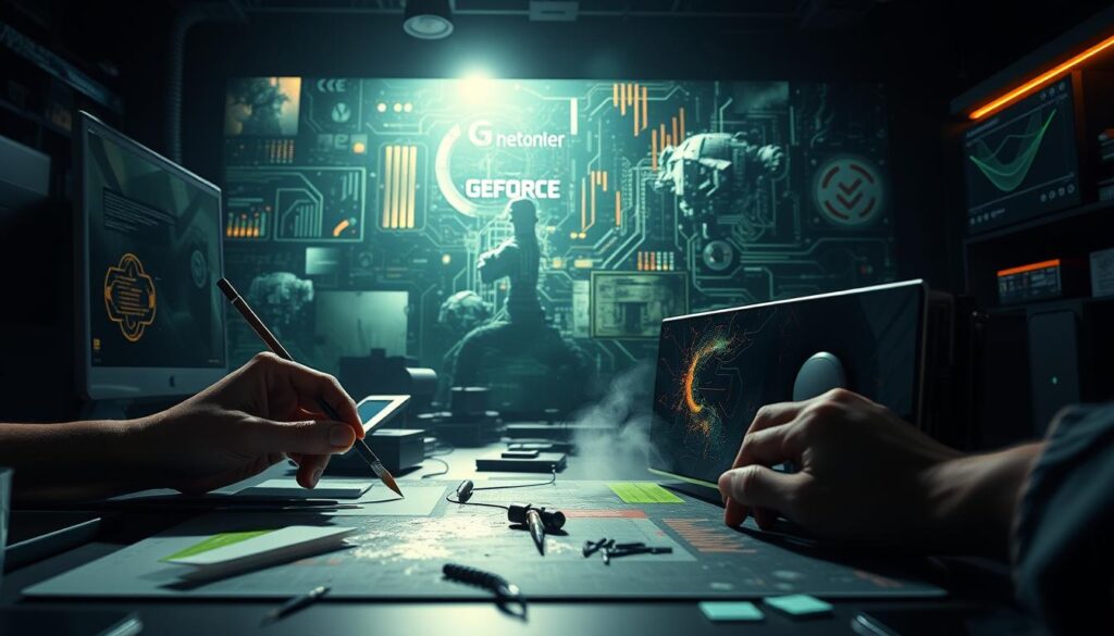 pengaruh tekanan geforce dalam kreativitas digital