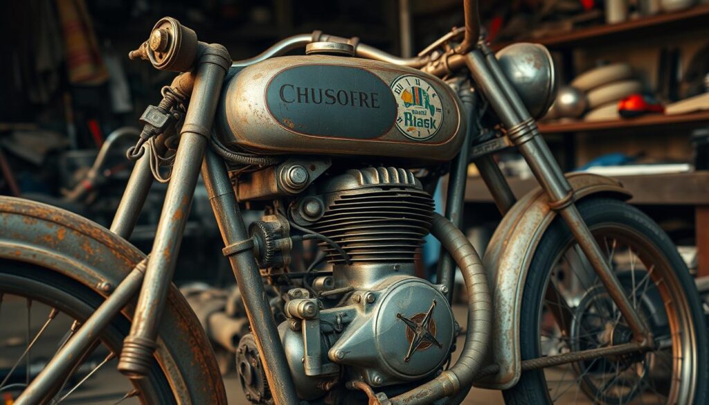 motor tua antik