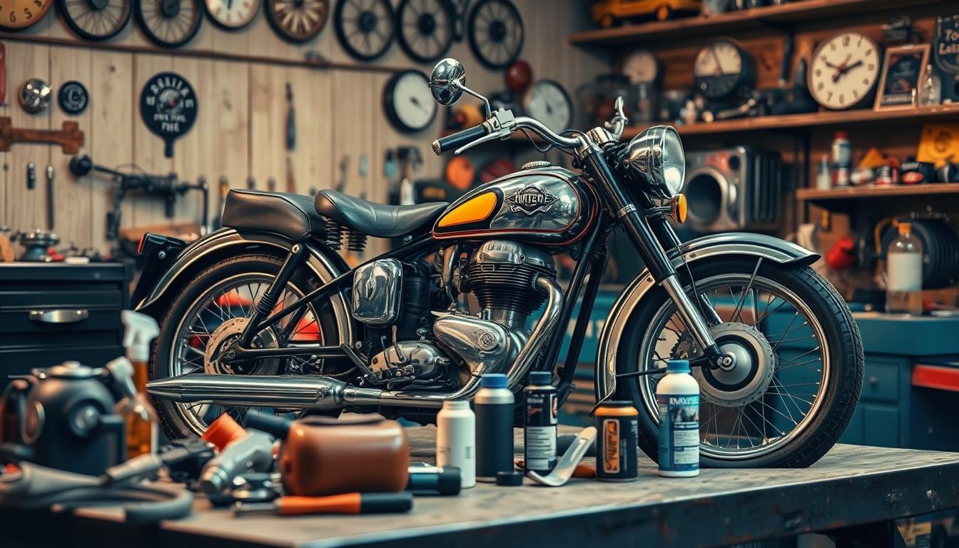 perawatan motor antik