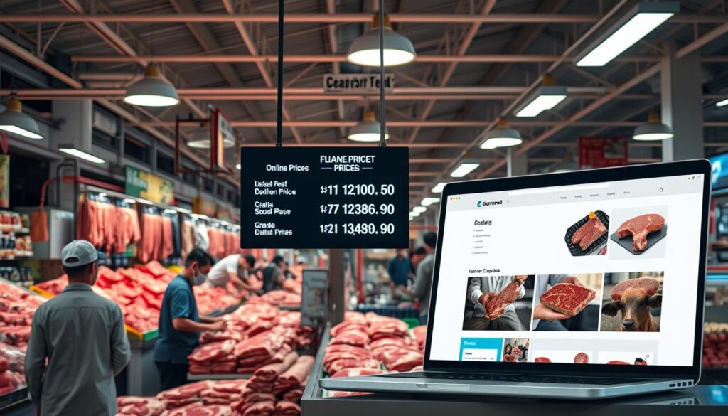 perbandingan harga sapi online dan pasar perbandingan harga sapi online dan pasar