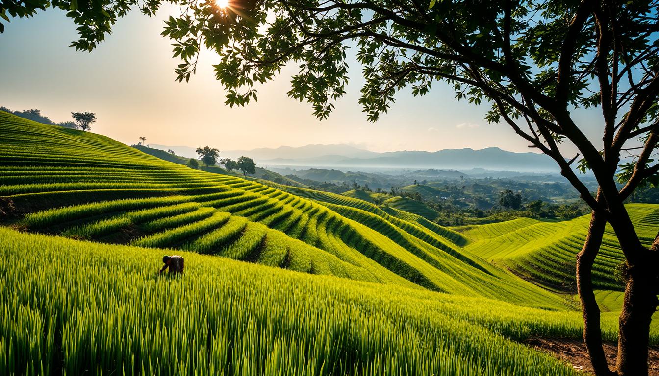 pertanian sawah