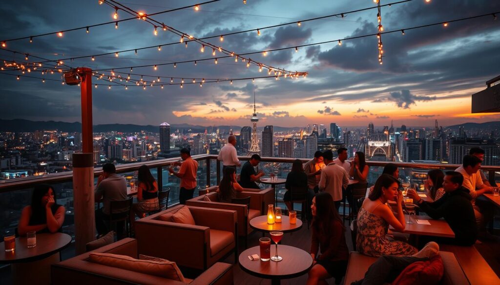 rooftop bar